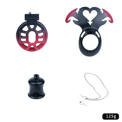 Demon's Wings Chastity Cage