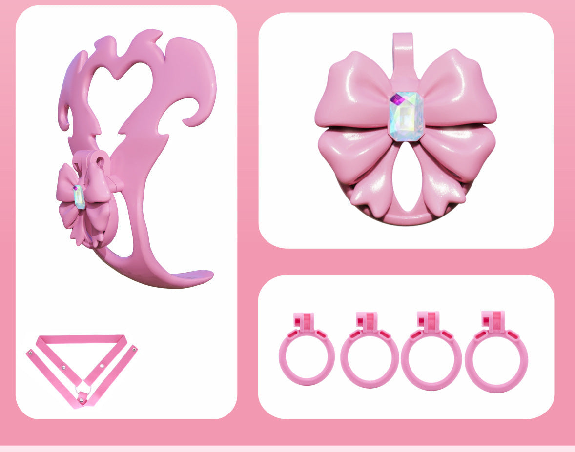 Mystic Sweetheart Two-Shape Chastity Belt