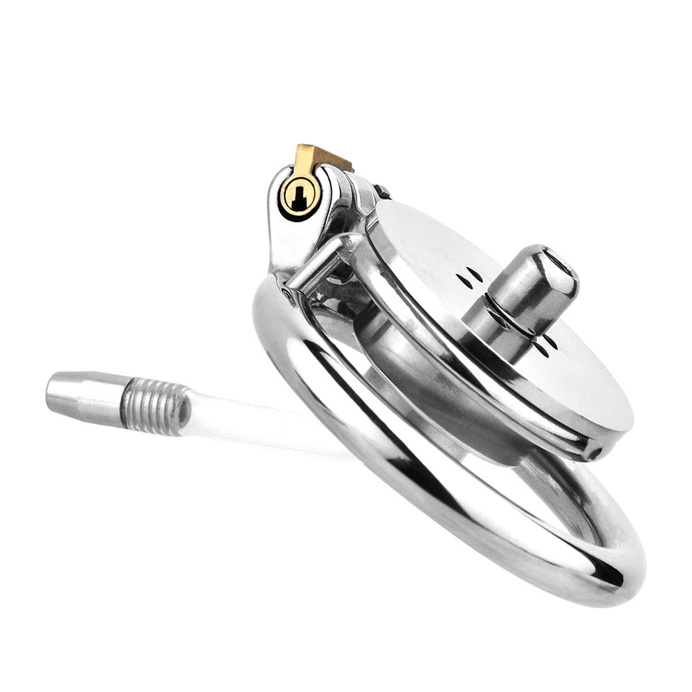 Negative Chastity Device & Detachable Dildo and Urethral – Chastity-device
