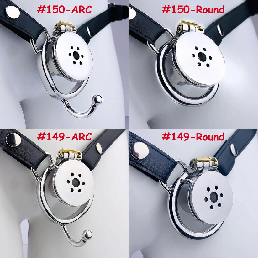 Negative Underlock Inverted Chastity Cage With Belt – Chastity-device