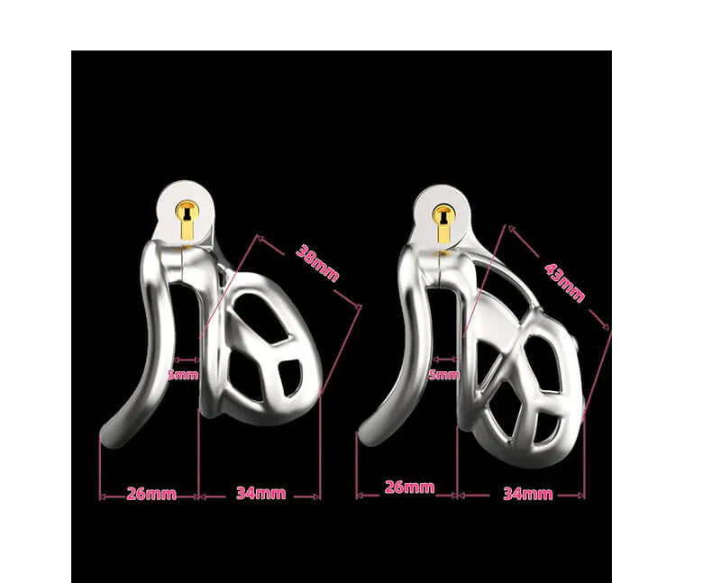 Micro and Tight Cobra Chastity Cage