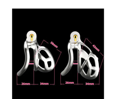 Micro and Tight Cobra Chastity Cage