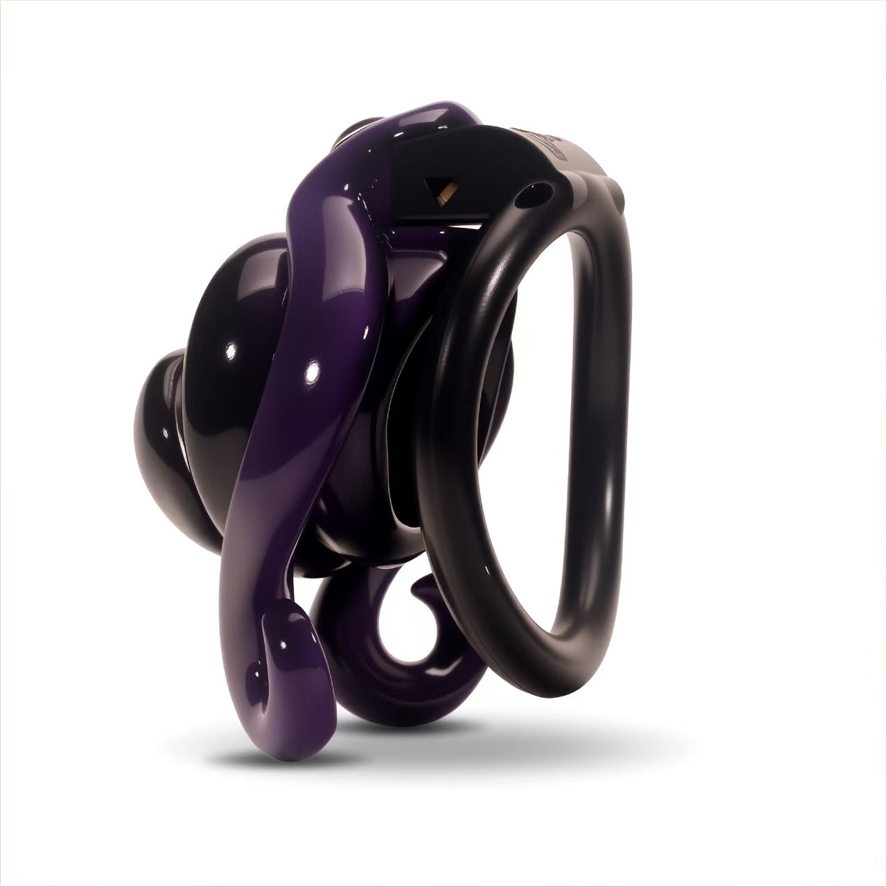 Octopus Motif Three-Color Chastity Cage