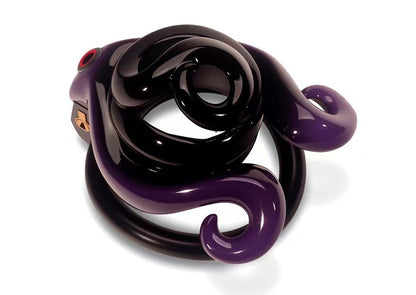 Octopus Motif Three-Color Chastity Cage
