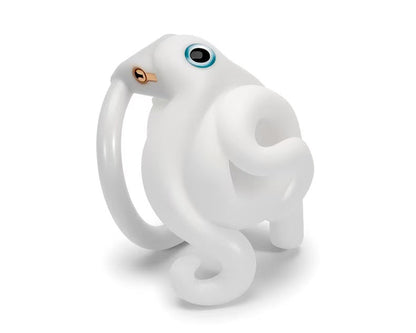 Octopus Motif Three-Color Chastity Cage