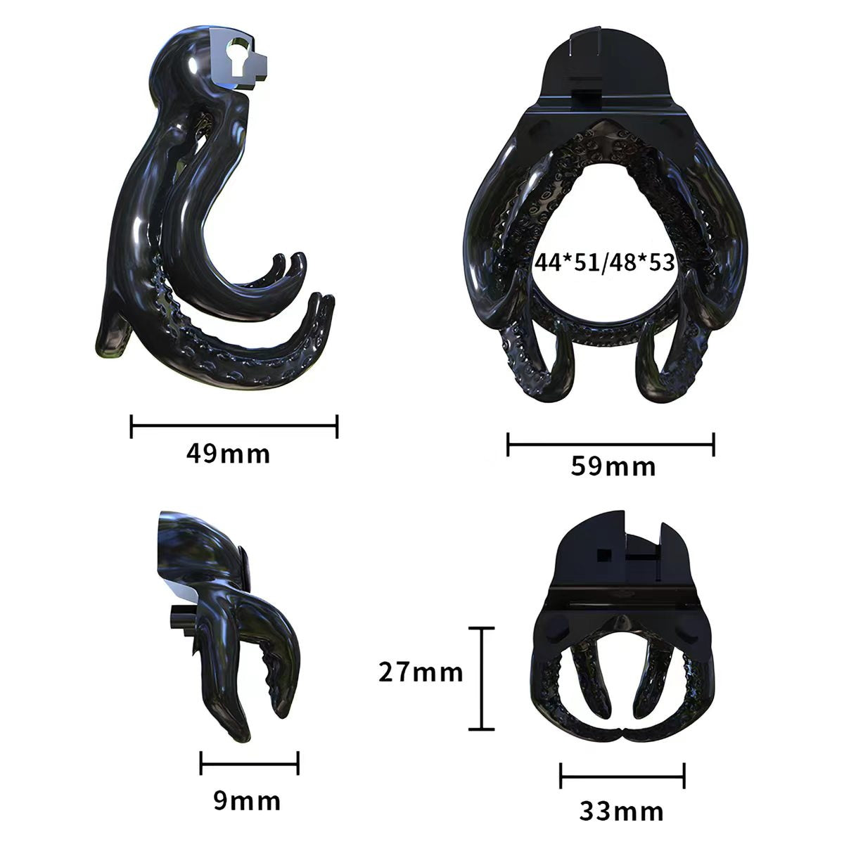 Cyclops Octopus Chastity Cage