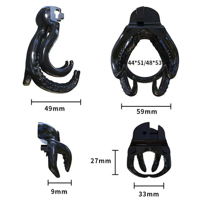 Cyclops Octopus Chastity Cage