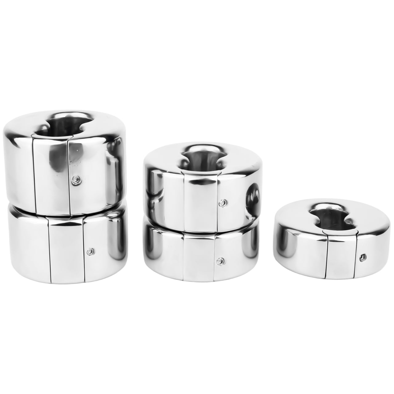 Five-Size Hinged Scrotal Ring