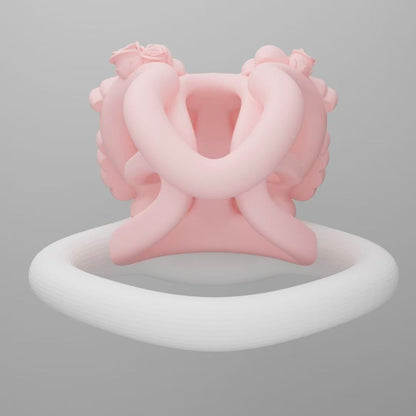 Royal Princess Bow Chastity Cage