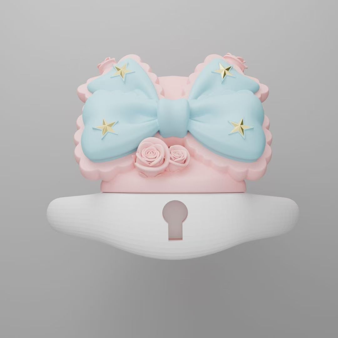 Royal Princess Bow Chastity Cage