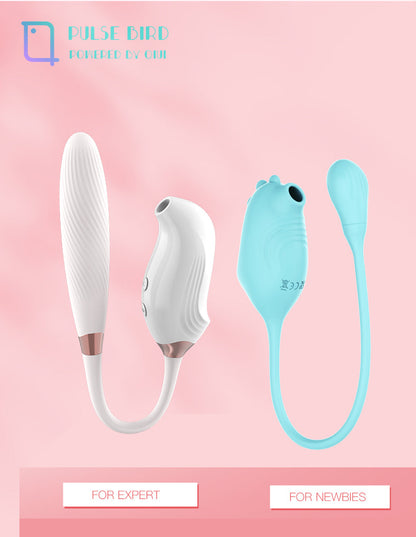 dildo vibrator App Controlled Pulse Bird Female Sucking Massager  - 15