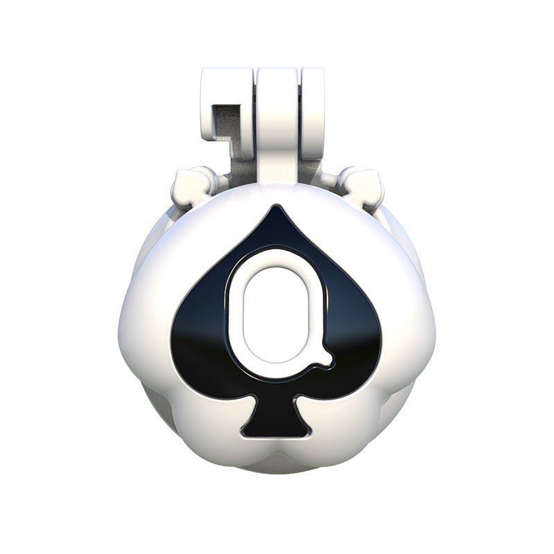 Q Peach Three-Color Chastity Cage
