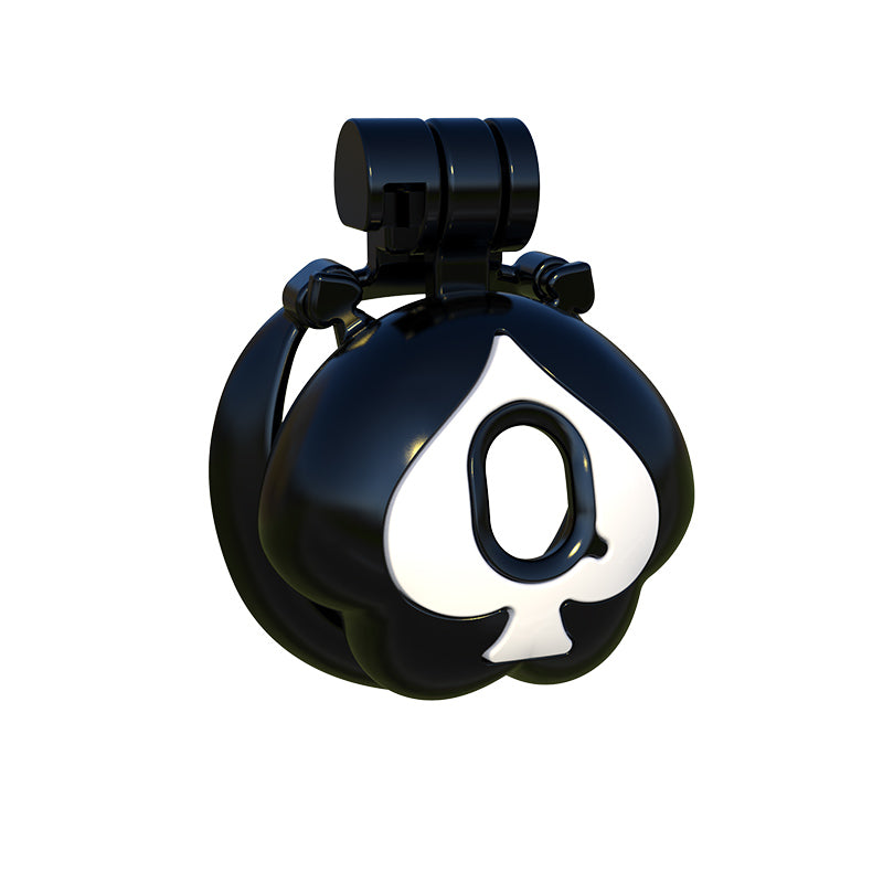 Q Peach Three-Color Chastity Cage
