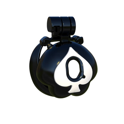 Q Peach Three-Color Chastity Cage