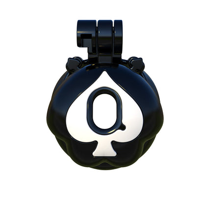 Q Peach Three-Color Chastity Cage