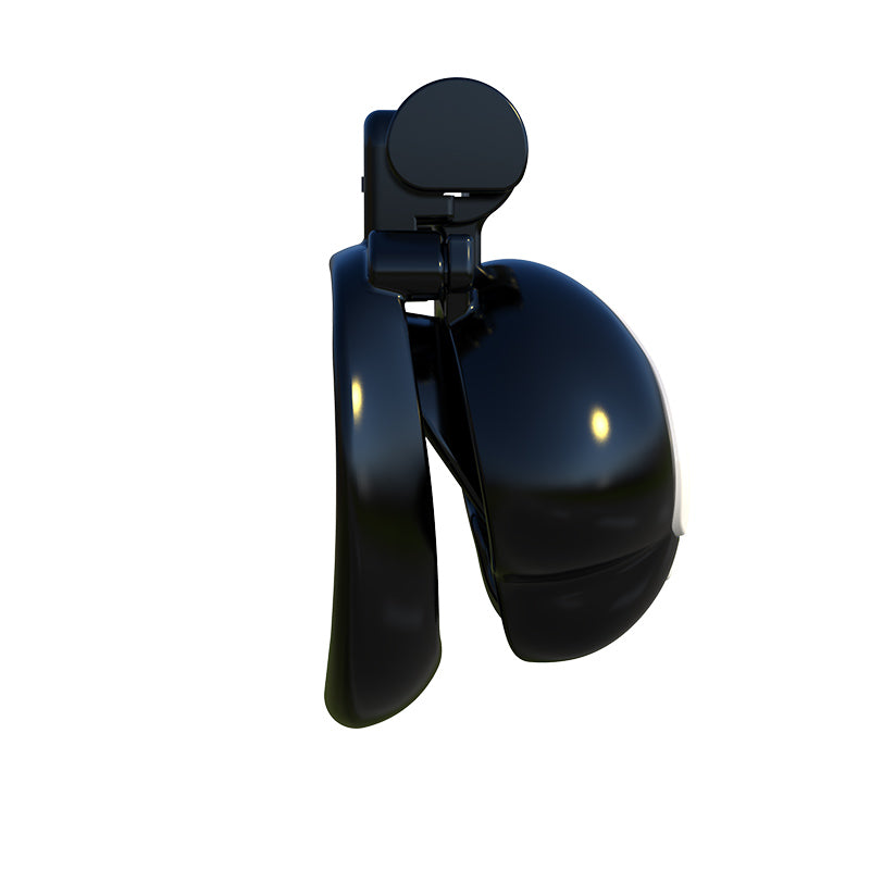 Q Peach Three-Color Chastity Cage