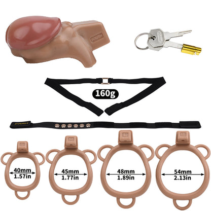 ABS Resin Simulation Penis Chastity Lock