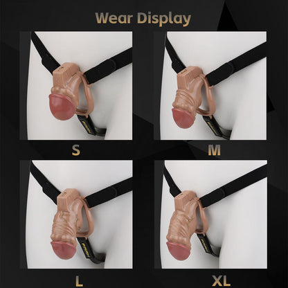 ABS Resin Simulation Penis Chastity Lock