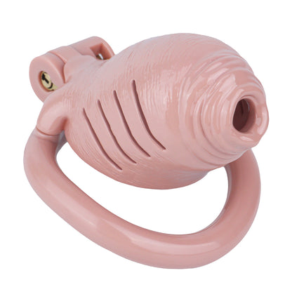 Lifelike Resin Chastity Cage