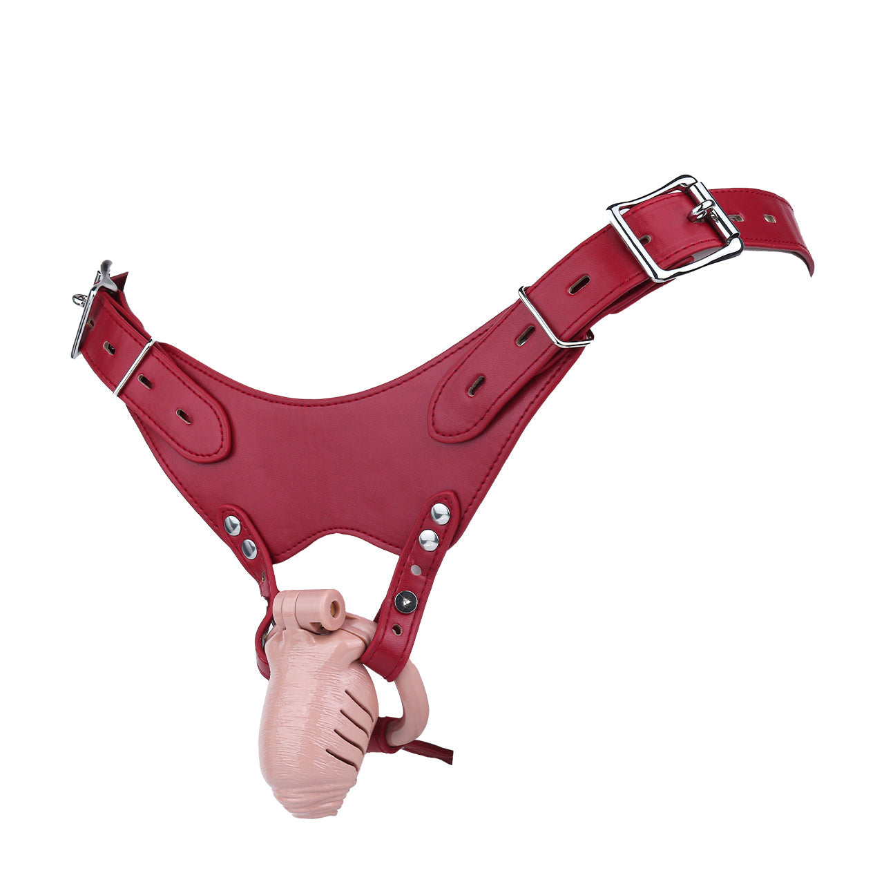 Lifelike Resin Chastity Cage