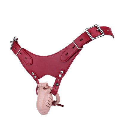 Lifelike Resin Chastity Cage