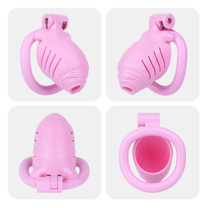 Lifelike Resin Chastity Cage