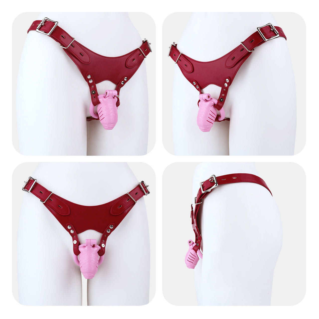 Lifelike Resin Chastity Cage