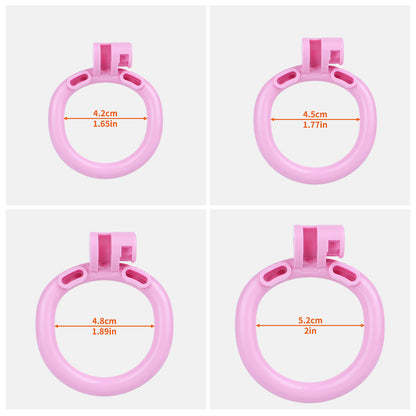 Lifelike Resin Chastity Cage