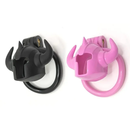 Sissy Bullhorn Chastity Device