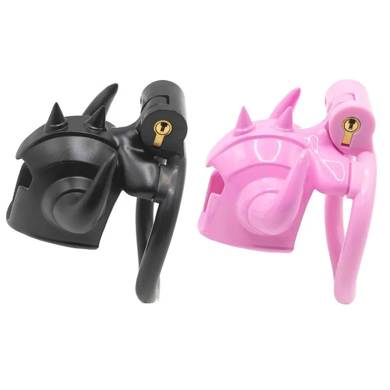 Sissy Bullhorn Chastity Device