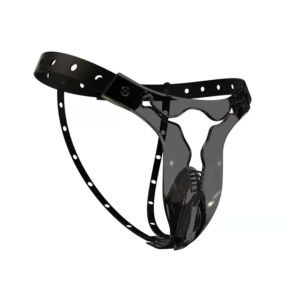 Adjustable Ascetic SM Sissy Chastity Belt