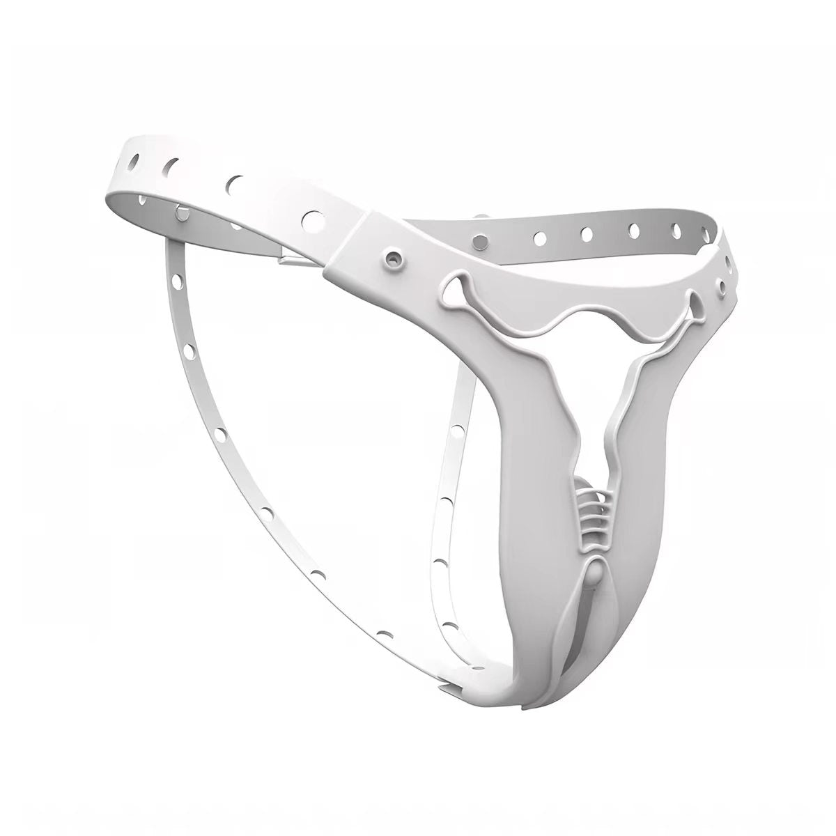Adjustable Ascetic SM Sissy Chastity Belt
