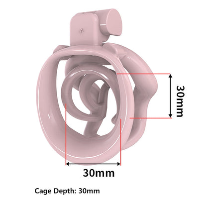 Loop-Frame Sissy Chastity Cage
