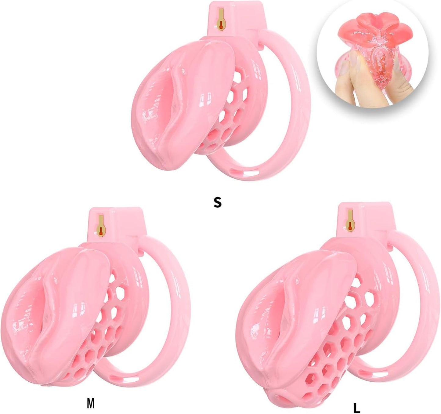 Sissy Soft Silicone Chastity Cage