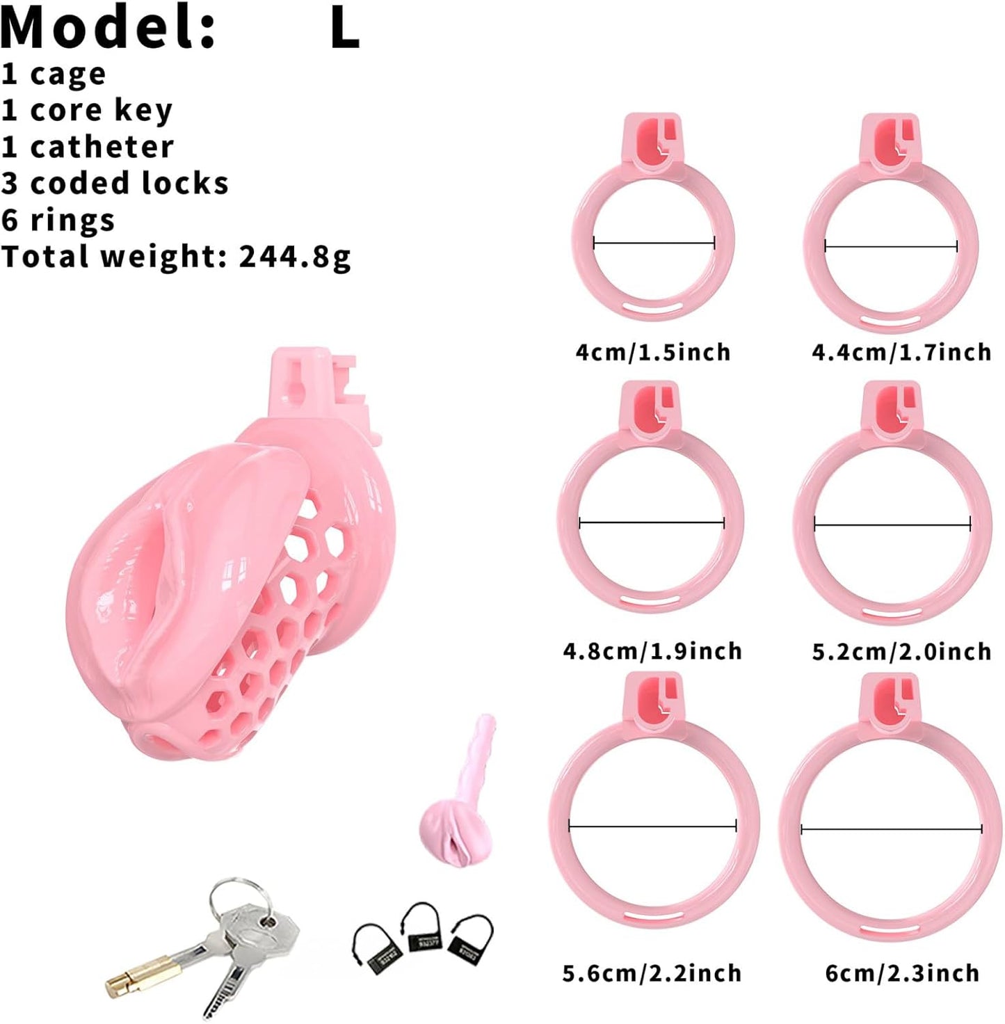 Sissy Soft Silicone Chastity Cage