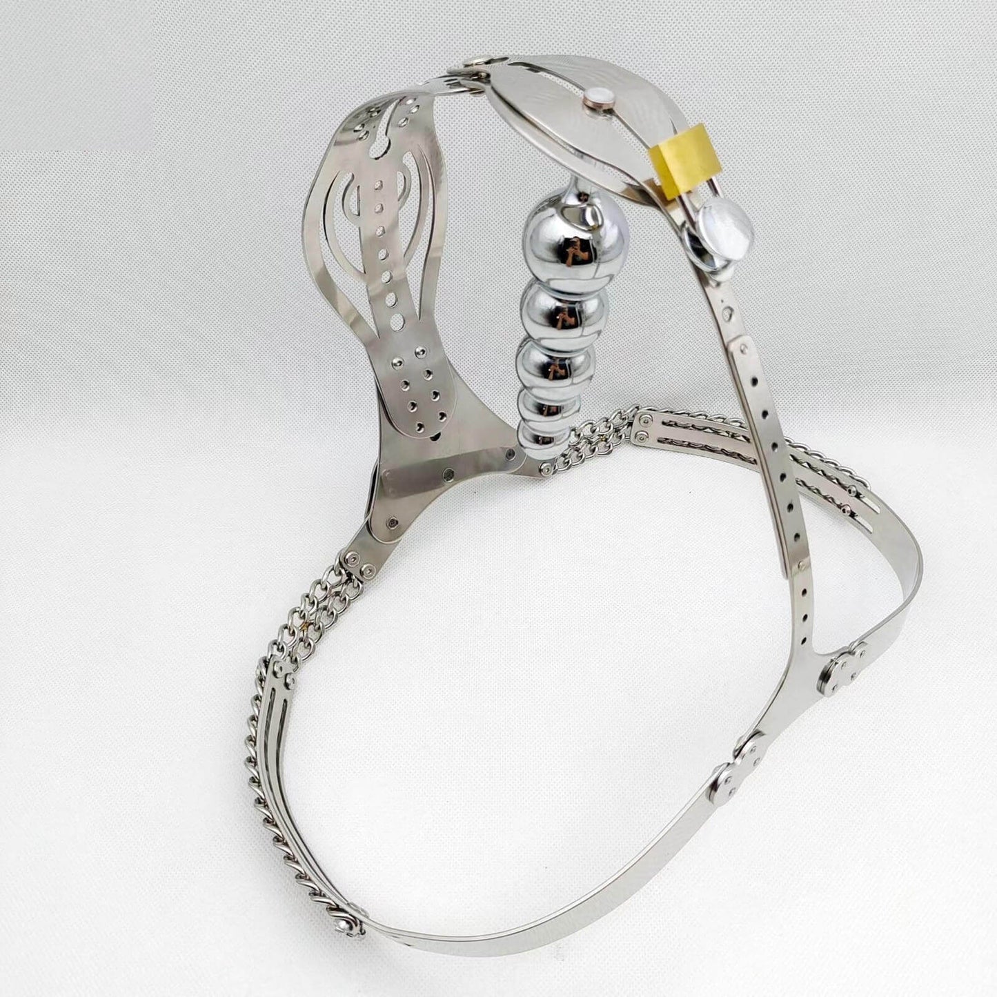 Hollowed-Out Chain-Waist Female Chastity Belt