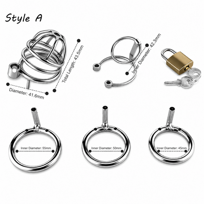 Locktober Challenge‑Ready Male Chastity Cage