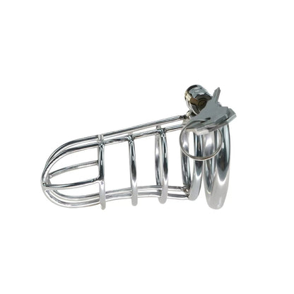 Three-Size Prison-Bar Chastity Cage