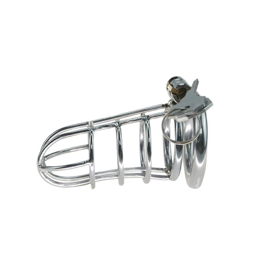 Three-Size Prison-Bar Chastity Cage