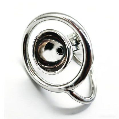 Stainless Steel Reverse Chastity Cage 3