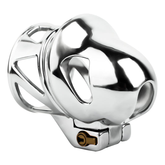Stainless Steel Ringless Chastity Cage -  1