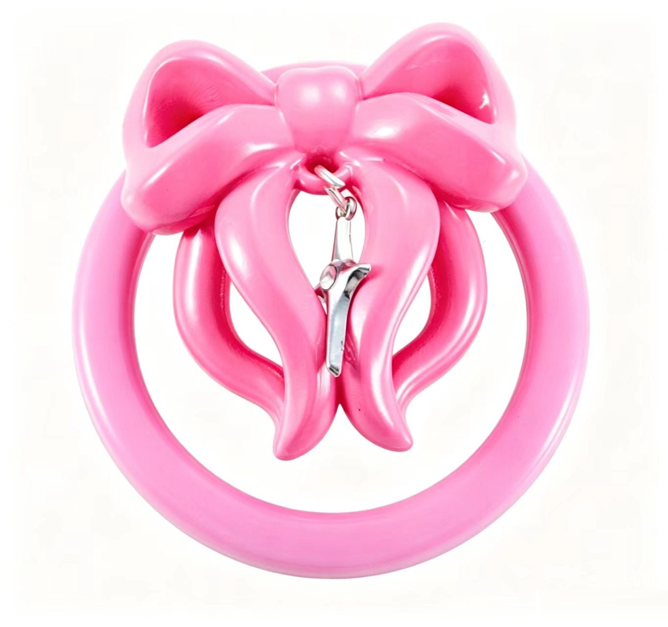 Starfall Bow-and-Star Chastity Cage