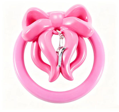 Starfall Bow-and-Star Chastity Cage