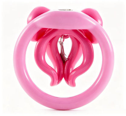 Starfall Bow-and-Star Chastity Cage