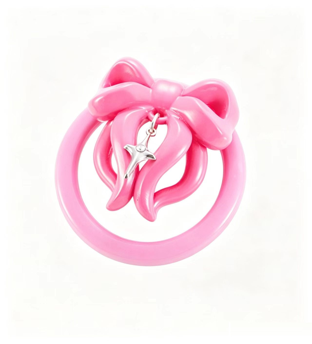 Starfall Bow-and-Star Chastity Cage