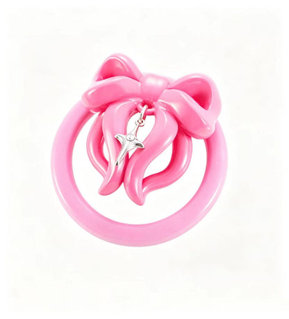 Starfall Bow-and-Star Chastity Cage