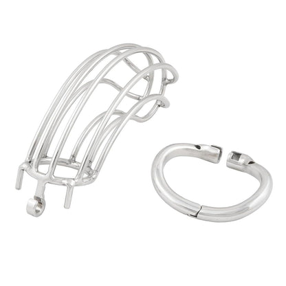 Steel Big Chastity Cage - 5