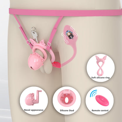 Sweetheart Promise Chastity Cage With Optional Plug