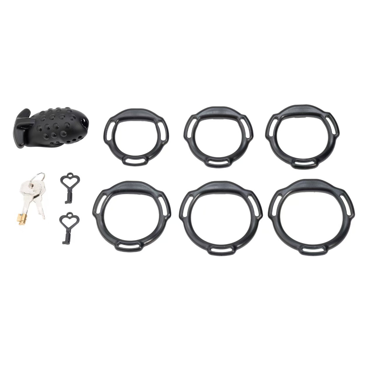 Tartarus Prison Chastity Cage With Optional Belt