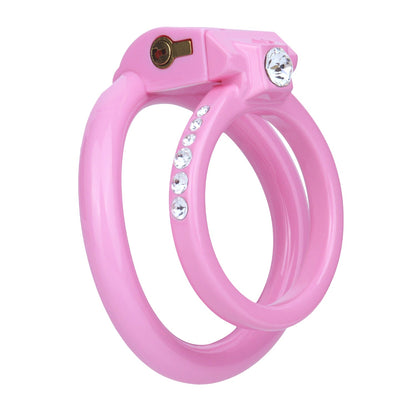 Time Contract Diamond-Accent Chastity Cage